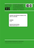 Sorption and diffusion studies of Cs and I in concrete