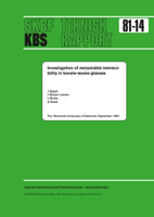 Investigation of metastable immiscibility in borate-wasteglasses